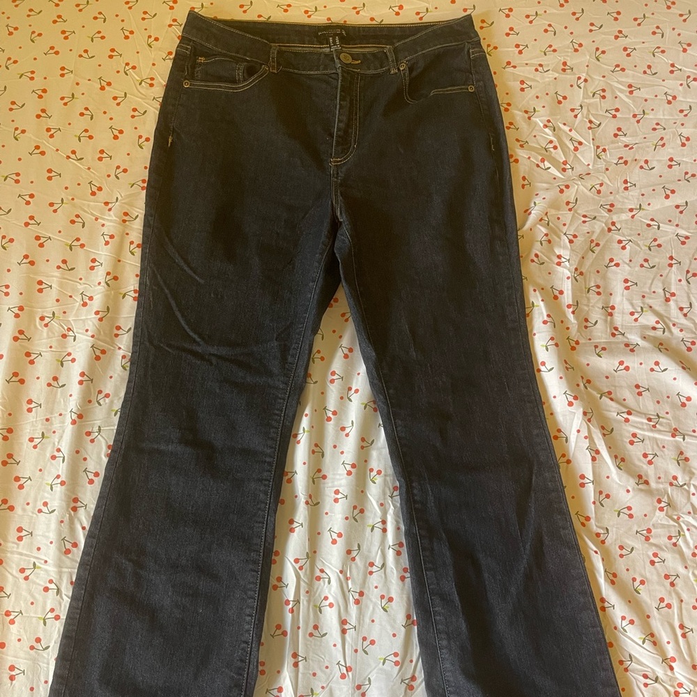 brand: Susan Graver   size: 12   color: Very Dark Wash